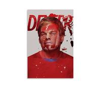 ZYNPCX Dexter - Póster impermeable para sala de estar, pared, dormitorio, hogar, oficina y preparación de regalos, exquisitos regalos para regalar a personas, 40 x 60 cm, estilo sin marco