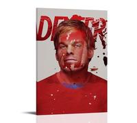 ZYNPCX Dexter - Póster impermeable para sala de estar, pared, dormitorio, hogar, oficina y preparación de regalos, exquisitos regalos para regalar a personas, 20 x 30 cm, estilo marco