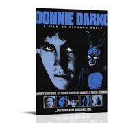 ZYNPCX Donnie Darko - Póster impermeable para sala de estar, pared, dormitorio, oficina en casa y preparación de regalos, regalos exquisitos para regalar a personas, 60 x 90 cm, estilo marco