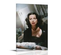 ZYNPCX Hedy Lamarr- Póster impermeable para sala de estar, pared, dormitorio, decoración en casa, oficina y preparación de regalos, exquisitos regalos para regalar a personas, 20 x 30 cm, Hedy Lamarr