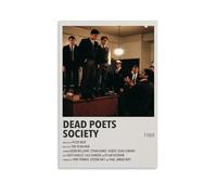 ZYNPCX Póster impermeable de Dead Poets Society, arte para sala de estar, pared, dormitorio, hogar, oficina y preparación de regalos, exquisitos regalos para regalar a personas, 50 x 75 cm, estilo sin