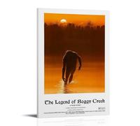 ZYNPCX Póster impermeable de The Legend of Boggy Creek para sala de estar, pared, dormitorio, decoración para el hogar, oficina y preparación de regalos, regalos exquisitos para regalar a personas, 20