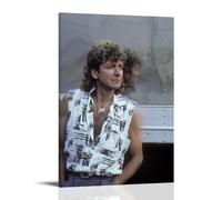 ZYNPCX Robert Plant - Póster impermeable para sala de estar, pared, dormitorio, oficina en casa y preparación de regalos, regalos exquisitos para regalar a personas, 60 x 90 cm, estilo marco