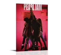 ZYNPCX Ten-Pearl Jam- Póster impermeable para sala de estar, pared, dormitorio, oficina, preparación de regalos, exquisitos regalos para regalar a personas, 50 x 75 cm, mermelada de diez perlas