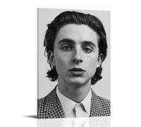 ZYNPCX Timothée Chalamet - Póster impermeable para sala de estar, pared, dormitorio, decoración en casa, oficina y preparación de regalos, regalos exquisitos para regalar a personas, 50 x 75 cm