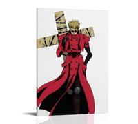 ZYNPCX Vash The Stampede - Póster impermeable para sala de estar, pared, dormitorio, hogar, oficina y preparación de regalos, regalos exquisitos para regalar a personas, 30 x 45 cm, estilo marco