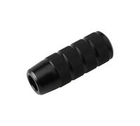 Zynther Perilla de palanca de cambios de coche Accesorios para coche, pomo de cambio marchas universal aluminio, manual con adaptadores(1)