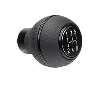 Zynther Perilla de palanca de cambios de coche Perilla de cambio marchas universal para coche, 5 velocidades, M8, M10, M11 y M12, para palanca nivel transmisión manual(Negro)