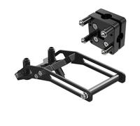 Zynther Soporte de navegación GPS para Motocicleta para Ducati, para DesertX 2022 2023, Soporte Montaje con patrón amplificadores móviles Soporte de navegación para Motocicleta(with AMPS Bracket)