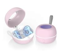 Zyntieu Desinfectante portátil para chupete, caja desinfectante con luz UV, 99.99% de limpieza en 3 minutos, 90 ciclos de desinfección, recargable por USB, desinfectante para chupetes para bebés sobre