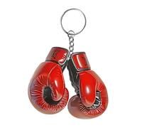 Zyntora Llavero De Guantes De Boxeo | Llavero De Boxeo 2D En Acrílico Para Adorno De Bolso,Decoración Exquisita Para Accesorios De Coche Y Mochila De Fitness | Para Familia Y Amigos