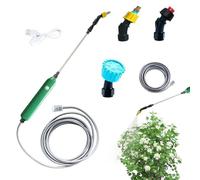 Zyntora Pulverizador Eléctrico - Manguera De Riego Para Césped,Kit De Pulverizador Portátil Ergonómico Para Agricultura Jardinería Y Exteriores