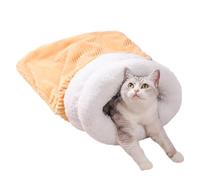 Zyntora Saco de Dormir Cálido para Gatos - Casa Cálida Antideslizante para Gatitos | Cama para Gatos De Clima Frío - para Interior, Hogar, Salón, Dormitorio, Período De Recuperación, Sueño Nocturno,