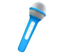 ZYOUQI Micrófono falso, instrumento musical cantando, regalo divertido, juguete de música, micrófono, juguete de juguete para niño y niña, modelo de karaoke