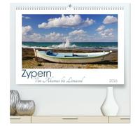 Zypern. Von Akamas bis Limassol (hochwertiger Premium Wandkalender 2026 DIN A2 quer), Kunstdruck in Hochglanz: Urlaub auf der drittgrößten Insel des Mittelmeeres