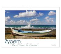 Zypern. Von Akamas bis Limassol (Wandkalender 2026 DIN A2 quer), CALVENDO Monatskalender: Urlaub auf der drittgrößten Insel des Mittelmeeres