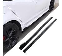 Zyph Difusor de Faldón Lateral para BMW 4 Series 5 Series F32 G22 F36 F33 G23 G26 E60 F10 G30 F07 F11,2 Segmentos Alerón Extensión Lateral Coche Universal Splitters,A/Glossyblack