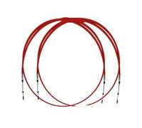 ZYPMoTo 2pcs de 13 pies Control de Cambio de Acero Inoxidable de Acero Inoxidable Compatible con Control de Motor de Bote Fuera de borda Fit Universal