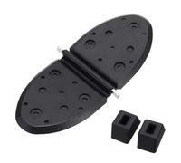 ZYPMoTo 807166A1 de Obturador de Agua de la Aleta de Escape con Arandelas compatibles con de embarcaciones Marinas V6 V8 Stern Drive 4.3 8.2 L Reemplazo del Mercado de Accesorios