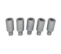 ZYPMoTo Ánodo de Agua Salada de Zinc de 5 Piezas 3838499 18-6001 Compatible con Penta 2001 2002 2003 275 280 290 AD AQ AQAD BB D4 D5 D6 D7 D8 D9 D11 D12 DP