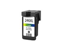 ZYPMoTo Cartucho de Tinta PG 245 CL 246, Paquete de 2, Compatible con Suministros de Impresora MG2922 MG2924 MG3020 MG3022 TR4520 TR4522 MX490 MX492 Reemplazo(1 Color)