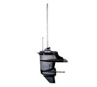 ZYPMoTo Compatible con de Motor Externo 63V-45300-03-4D Caza Inferior Conjunto de Eje Corto S para 2 Tiempos 9.9hp 15 63V-45300 Reemplazo del Motor del Motor del Mercado del Bote(Black)