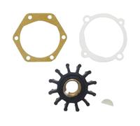 ZYPMoTo del Impulsor de la Bomba de Agua cruda con Junta de 4 Orificios compatibles con de Vaso Marino Penta AQD21B AQ145A AQ145B AQ151A AQ151B AQ151C AQ165 AQ165A para el 18-3075