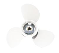ZYPMoTo Hélice de Aluminio 9 7/8x12-F Compatible con de Motor Externo para el 664-45954-00-El reemplazo del Mercado de Accesorios