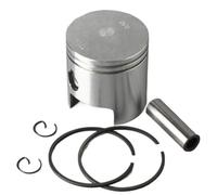 ZYPMoTo Juego de pistones de 0,5 mm de Gran tamaño 351-00004-0 Compatible con 15HP 18HP M15B2 M15C M18D M9.9B2 M9.9C Anillo de pistón de Motor de 350-00014-0 55,5 mm