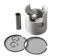 ZYPMoTo Juego de pistones fueraborda estándar 6J8-11631 6J8-11610 Anillo de pistón Compatible con Motor fueraborda de 2 Tiempos 25HP 30HP 59,5 mm 6J8-11631-02