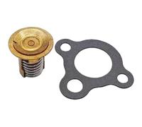 ZYPMoTo Kit de termostato 140° con Junta 59078 59078A1 59078B F84068 F84068-1 13020 Compatible con Mercruiser 120HP 2.5L 140HP 3.0L Stern Drive
