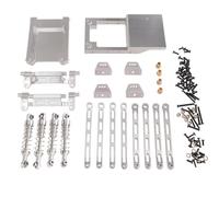 ZYPMoTo Partes de automóvil RC de 1/12 RC Metal Actualización de la Varilla de amortiguadores Compatibles con el Modelo MN Accesorios del de vulnerabilidad MN168 MN78(Silver)