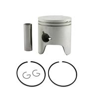 ZYPMoTo Pistón Conjunto de 0.50 mm O/S 67.5 mm Compatible con de Motor Externo para el 6H4-11636 6H4-11636-01-00 Reemplazo del Mercado de Accesorios