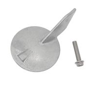 ZYPMoTo Tab de Ajuste Skeg Anodo de Zinc con Tornillo 6J9-45371-00 Compatible con de Motor Externo 115hp 150hp 175hp 200hp para el de pie