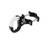 zyppk 1 bolsa for patinete eléctrico, compatible con Xiaomi, for Mijia M365, gancho for equipaje y casco tornillo gancho para poste de scooter eléctrico(Black white)