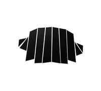 zyppk 10 Uds. Pegatinas cubierta embellecedora ventana puerta postes pilar coche, Compatible With Mazda, CX-5 2017-2022