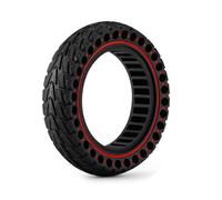 zyppk Neumático sólido for patinete eléctrico, Compatible for Ninebot, G30, G30D E LP e Inmotion L9 Zero, 10 x Neumático sólido para scooter de movilidad con car(Red)