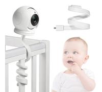 Zyrtkeriom Soporte Flexible para Cámara Vigilancia y Bebé, Compatible con Tapo C200/C210/C211/C212/C220/C225/C201/C202/C222/C230, Resistente y Ajustable para Instalar en Cualquier Lugar