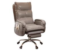 ZYSKABQ Cómoda Silla de Escritorio para Oficina en casa con Respaldo de Doble Capa y Bolsillo Organizador Lateral, Color Beige Octopus Feet