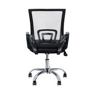 ZYSKABQ Escritorio ergonómico para videojuegos con silla de oficina en casa de malla, silla giratoria negra con soporte lumbar, altura regulable y reposabrazos pulpo pies