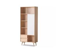 ZYSKABQ Estantería All Solid Wood Bookcase de estantería de estantería de estantería de estantería de estantería exhibición de Madera de Madera sólida estanterías Simples Simples (b) Octopus Feet