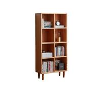 ZYSKABQ Estantería de la Sala de Estar Piso de Estudio de Madera Maciza estanterías de estanterías Simples de Almacenamiento en el hogar Gabinete de celosía (B: 70cmx30cmx153cm) Octopus Feet