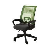ZYSKABQ Oficina en el hogar La Silla de Juego giratoria cómoda con diseño ergonómico y Lifting de Tela Mesh Mid Back Silla ejecutiva (Azul) Octopus Feet