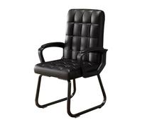ZYSKABQ PU Cuero en la Mitad de la Espalda Silla de Oficina ergonómica para la recepción Que Espera Sala de reuniones Blanca Octopus Feet