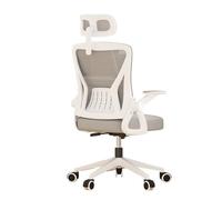 ZYSKABQ Silla de Escritorio de Back Office ergonómico con reposabrazos Ajustable y Silla de Juego de Malla giratoria de Malla para Hombres y Mujeres (Gris) Octopus Feet