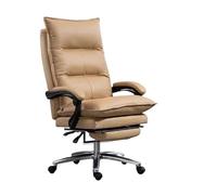 ZYSKABQ Silla de Escritorio de Cuero de Espalda ergonómica con una cómoda Silla ejecutiva de Juegos giratorios Ajustables Ajustables para la Oficina en casa (Negro) Octopus Feet