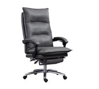 ZYSKABQ Silla de Escritorio de Cuero de Espalda ergonómica con una cómoda Silla ejecutiva de Juegos giratorios Ajustables Ajustables para la Oficina en casa (Negro) Octopus Feet