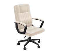 ZYSKABQ Silla de Escritorio de Cuero ergonómico PU con Ruedas giratorias giratorias de Altura Ajustable para Sala de conferencias en casa Ejecutivo Blanco Octopus Feet