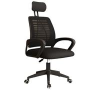 ZYSKABQ Silla de Escritorio de Juego ergonómico de Espalda con Soporte Lumbar de Cabeza de Cabeza Ajustable y Malla Transpirable Ideal para el Trabajo o la Oficina en casa (Negro) Octopus Feet