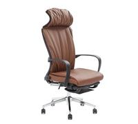 ZYSKABQ Silla de Escritorio de Oficina de Cuero ergonómico con Almohada de Almohada de Almohada de Cabeza con Respaldo Alto para un Estudio y Trabajo cómodos (Gris) Octopus Feet
